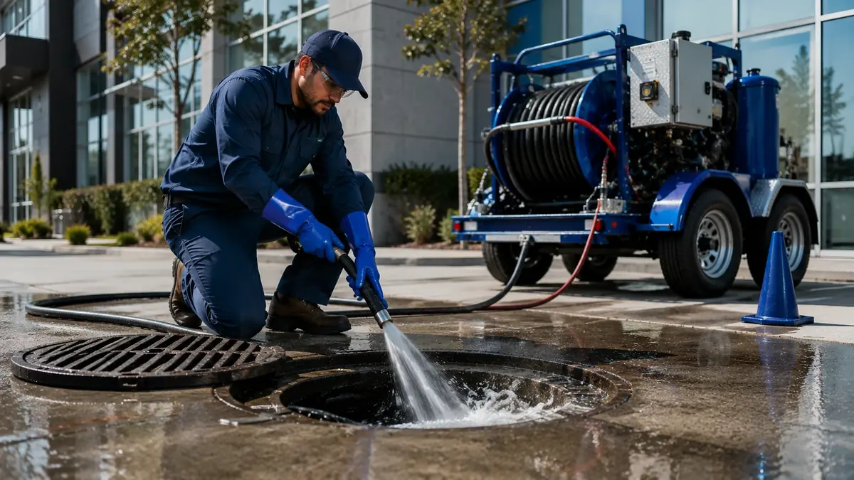 Commercial Hydro Jet Drain Cleaning in San Luis Rey