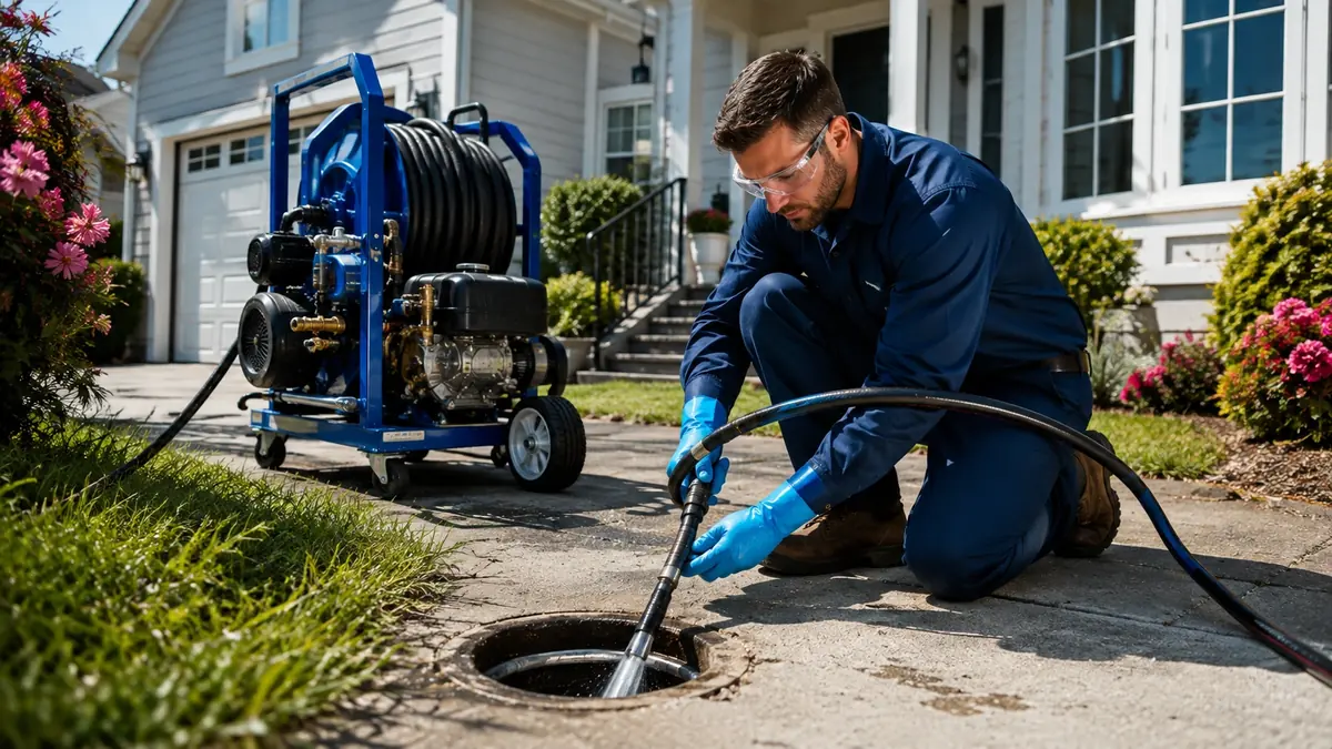 Residential Hydro Jet Drain Cleaning in San Luis Rey