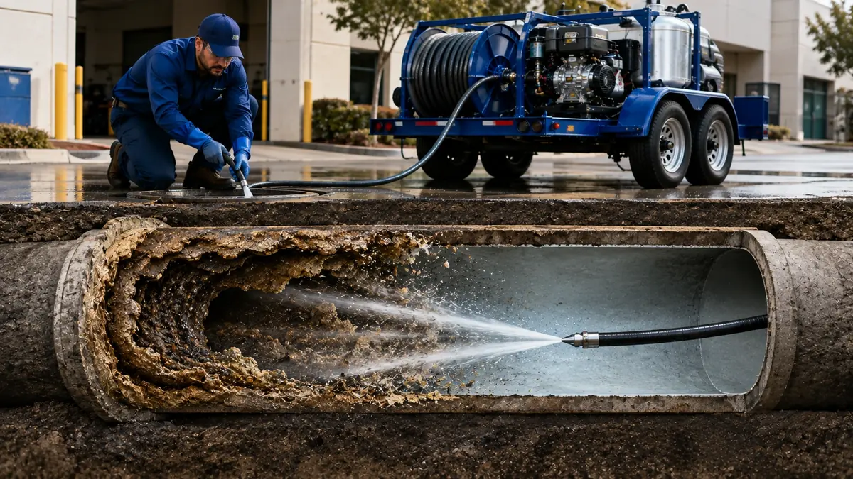 Sewer Pipe Descaling in San Luis Rey